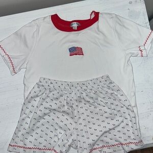 EUC magnolia baby pjs